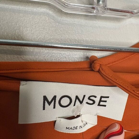 MONSE Ruched Halter Top - Picture 5 of 6